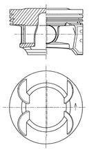 Поршень KOLBENSCHMIDT 41492600