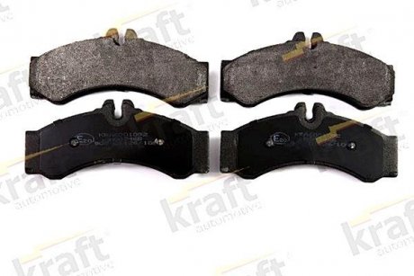 Колодки тормозные передние дисковые KRAFT 6001092 (фото 1)