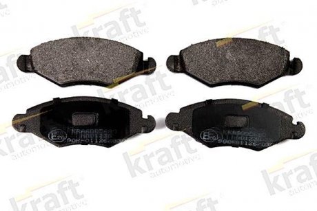 Колодки тормозные передние дисковые KRAFT 6005680 (фото 1)