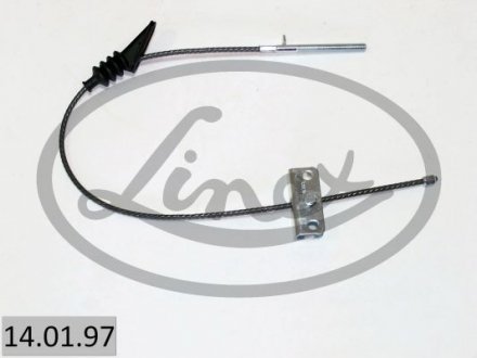 Трос ручного тормоза LINEX 140197