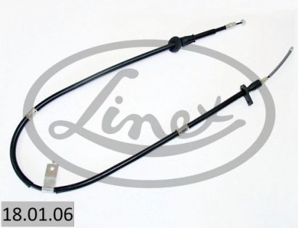 Трос ручного тормоза LINEX 180106