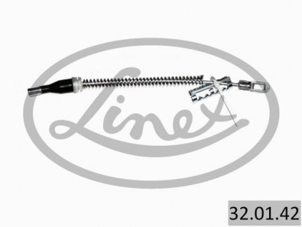 Трос ручного тормоза LINEX 320142