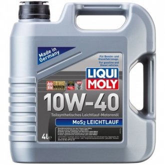 Олія моторна MoS2 Leichtlauf 10W-40 (4 л) LIQUI MOLY 1917