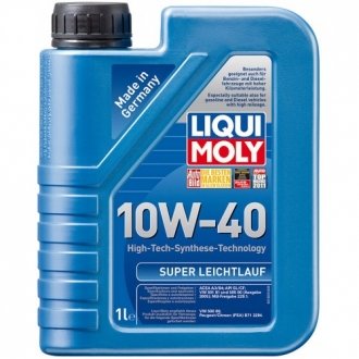 Олія моторна Super Leichtlauf 10W-40 (1 л) LIQUI MOLY 1928