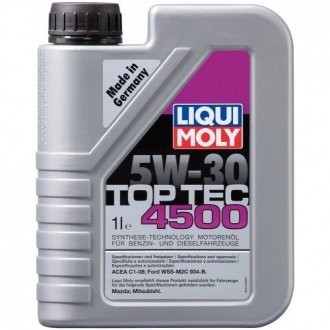 Олія моторна Top Tec 4500 5W-30 (1 л) LIQUI MOLY 2317