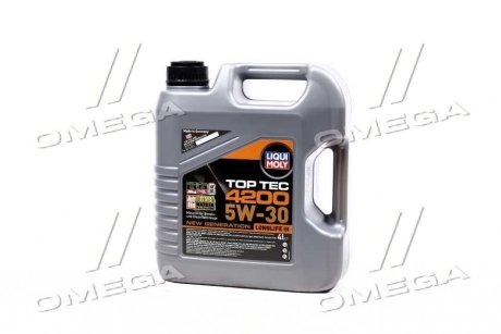 Олія моторна Top Tec 4200 5W-30 (4 л) LIQUI MOLY 3715