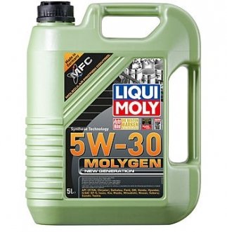 Олія моторна Molygen New Generation 5W-30 (5 л) LIQUI MOLY 9043