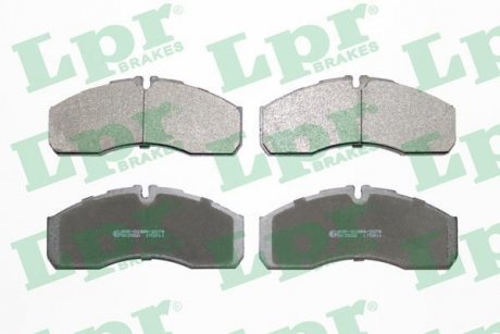 Тормозные колодки, дисковый тормоз (набор) LPR 05P1109