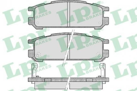 Тормозные колодки, дисковый тормоз (набор) LPR 05P517 (фото 1)