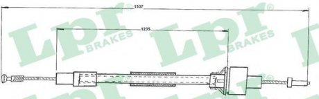 Трос сцепления LPR C0093C