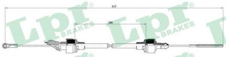 Трос сцепления LPR C0108C