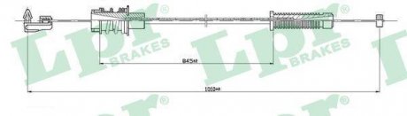 Тросик газа LPR C0145A