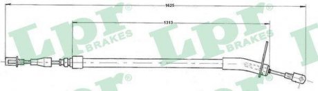 Трос ручного тормоза LPR C0410B