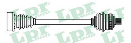 Привідний вал LPR DS52639
