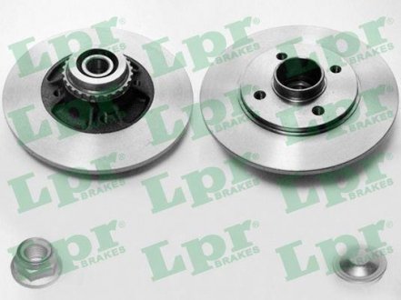 Тормозной диск LPR R1034PCA