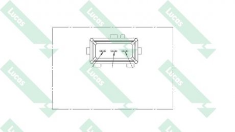 Датчик положення розподільного валу LUCAS SEB406 (фото 1)