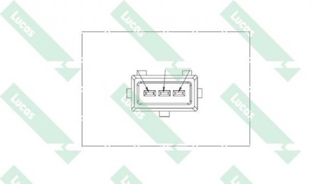 Датчик положення коленвалу LUCAS SEB435