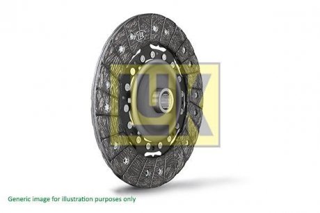 Диск сцепления, 230mm DB210-310 (демпферный)) LuK 323029010