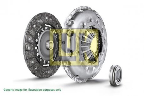 Комплект зчеплення SUBARU FORESTER/XV 2,0-2,5 09- LuK 623375400