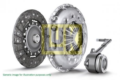 Комплект сцепления FORD C-MAX/FOCUS 1,5-1,6 10- LuK 624372033 (фото 1)