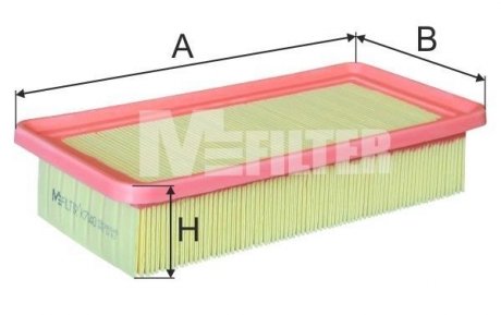 Фільтр повітряний M-FILTER K 7040