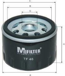 Фільтр масла M-FILTER TF 46 (фото 1)