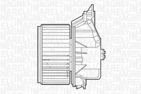 Електродвигун, вентиляція салону MAGNETI MARELLI 069412529010 (фото 1)