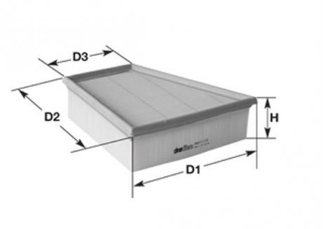 Фільтр повітряний MAGNETI MARELLI 152071758645