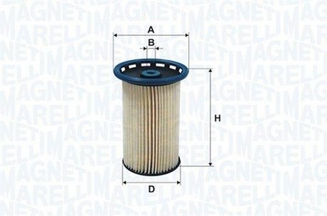 Паливний фільтр MAGNETI MARELLI 153071760753