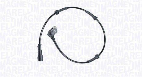 Датчик ABS (задний) VW T4 2.4 D/2.5 TDI 90-03 (L) (HÜCO) MAGNETI MARELLI 172100082010