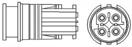 Лямбда-зонд MAGNETI MARELLI 466016355060