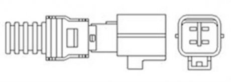 Лямбда-зонд MAGNETI OSM107 TOYOTA AURIS COROLLA 1,4 07-12 MAGNETI MARELLI 466016355107