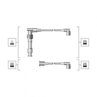 Проволока зажигания, набор MAGNETI MARELLI 941319170123