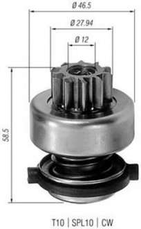 Бендікс стартера MAGNETI MARELLI AMB0191