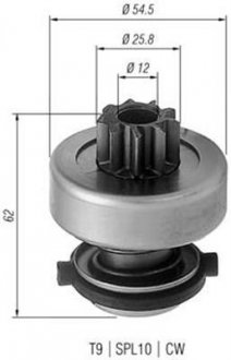 Бендикс стартера MAGNETI MARELLI AMB0192