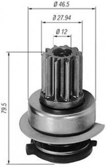 Бендікс стартера MAGNETI MARELLI AMB0291