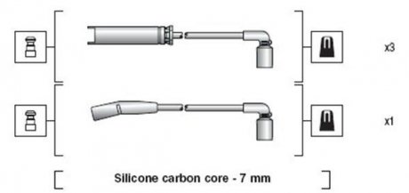 Набор проводов MAGNETI MARELLI MSK1273