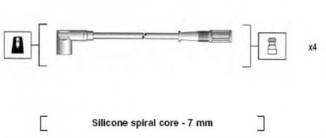 Набор проводов MAGNETI MARELLI MSK610