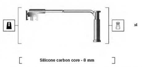 Набор проводов MAGNETI MARELLI MSK781