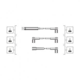 Проволоки зажигания MAGNETI MARELLI MSQ0013