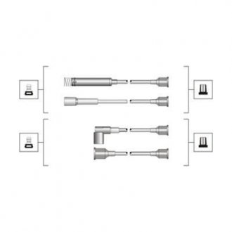 Проволоки зажигания MAGNETI MARELLI MSQ0064