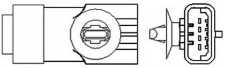 Лямбда-зонд RENAULT 1,2-2,0 MAGNETI MARELLI OSM006