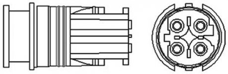 Лямбда-зонд BMW E36 1,6/1,8 MAGNETI MARELLI OSM023 (фото 1)