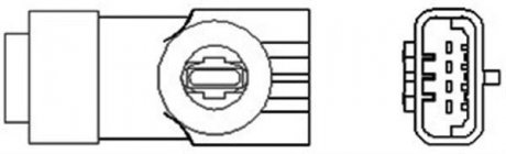 Лямбда-зонд RENAULT 1,2/1,4/1,6 CLIO II/III MAGNETI MARELLI OSM036