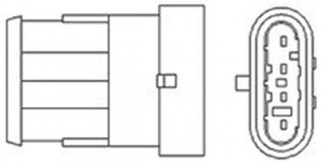 Лямбда-зонд MAGNETI MARELLI OSM044