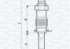 СВЕЧКА РАЗЖАРЕНИЯ MAGNETI MARELLI UX14A (фото 1)