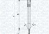 Свеча накаливания ALFA ROMEO Brera 05-10, Giulietta 10-н.в.., 159 05-11, Mito 08-18,159 (939) 09-11,15 MAGNETI MARELLI UY10A (фото 1)