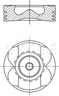 Поршня, CDI 88.5mm, (палец d=30) MAHLE MAHLE / KNECHT 0045602