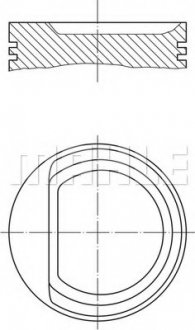 ПОРШЕНЬ MAHLE MAHLE / KNECHT 0102902