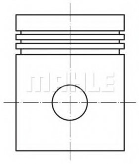 Поршень MAHLE / KNECHT 0120200 (фото 1)